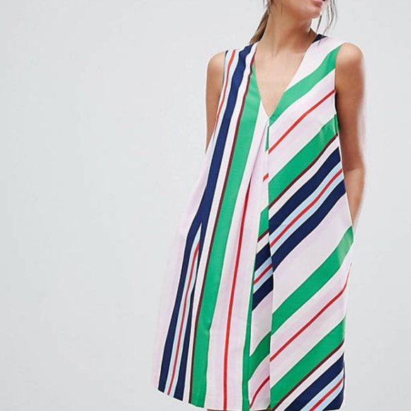 NWOT: Ted Baker London Bay of Honor Cut-Out Tunic Dress